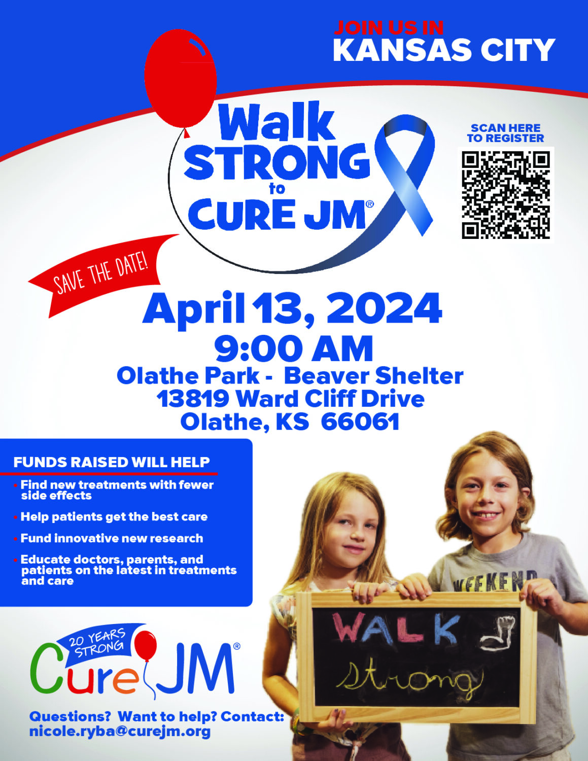 Walk Strong to Cure JM