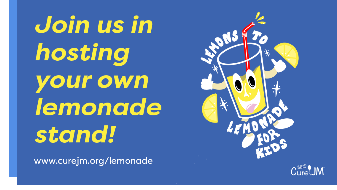 Logotipo de limonada con llamada a la acción