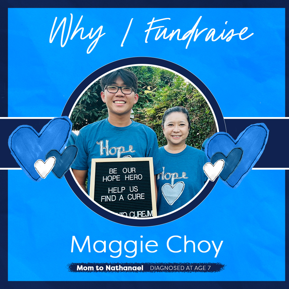 Maggie Choy, Why I Fundraise, Nathanael, Giving Tuesday 2024